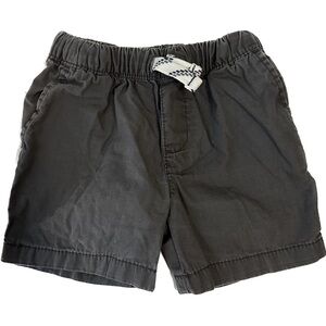 Grey Drawstring Shorts | Carters